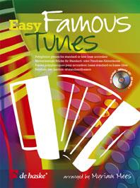 Easy Famous Tunes for Accordion - Polyphonic pieces for standard or free bass accordion - pro akordeon